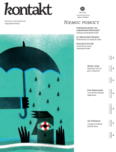 Kontakt 25/2014: Niemoc pomocy